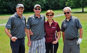 Mickey G. Lehman with Carthage Area Hospital directors